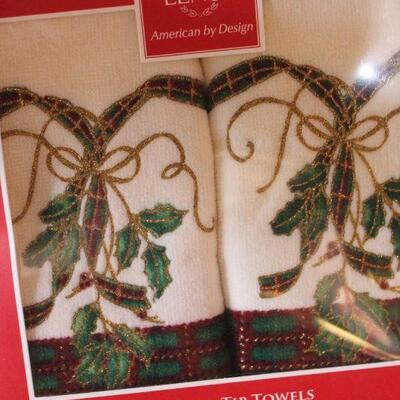 Lot 66 Christmas DÃ©cor, Ornaments, Towels, New Cards & More