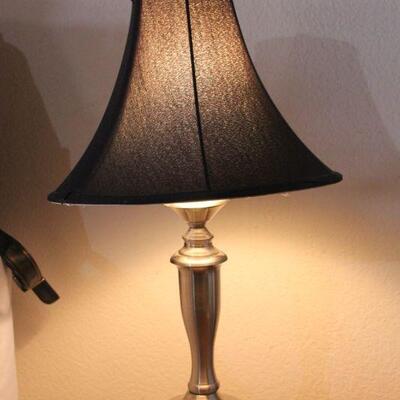 Lot 79 Table Lamp with Black Shade