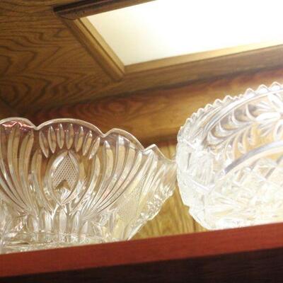Lot 88 Lead Crystal Vases, Serving Bowls & More