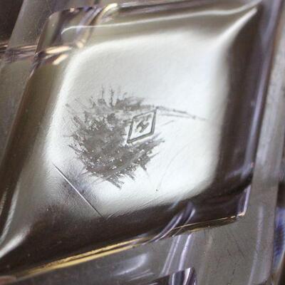 Lot 104 Purple Glass Art Deco Style Ashtray
