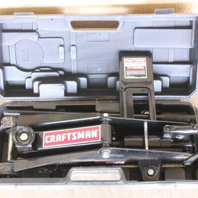 Lot 115 Craftsman 2 1/4 Ton Trolley Jack in Case