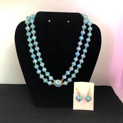 Lot 48 - Hong Kong Made Necklace and Earrings