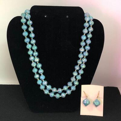 Lot 48 - Hong Kong Made Necklace and Earrings
