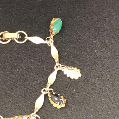 Lot 49 - Multi-Color Stone Bracelet