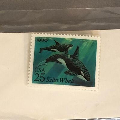 Lot 52 - 1990 USA Killer Whale Stamp Pin
