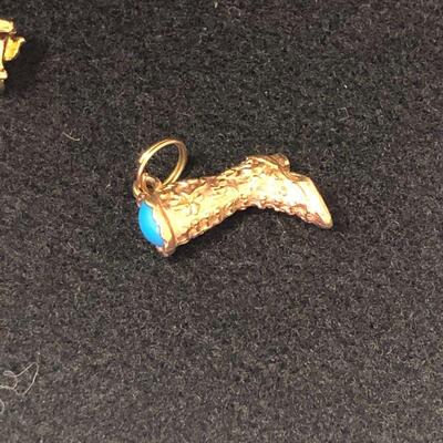 Lot 54 - Gold Tone Charms Avon