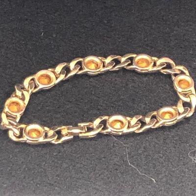 Lot 58 - Multi-Color Glass Stone Bracelet