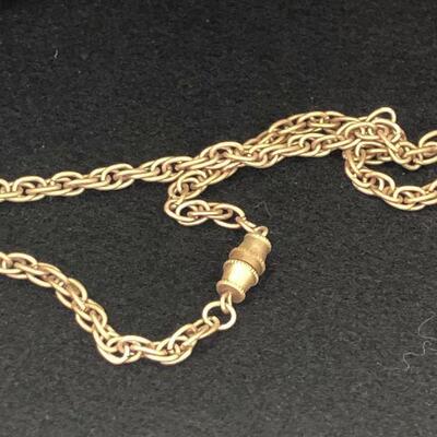 Lot 60 - Filigree Ball Faux Jade Faux Pearl Necklace