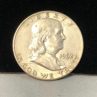 Lot 63 - 1962 Franklin Half Dollar (Relisting)