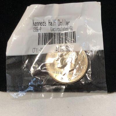 Lot 64 - 1996 P Uncirculated Kennedy Half Dollar (Relisting)