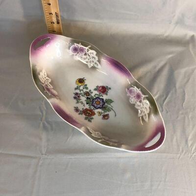 Lot 65 - Germany Handled Oval Serving Bowl