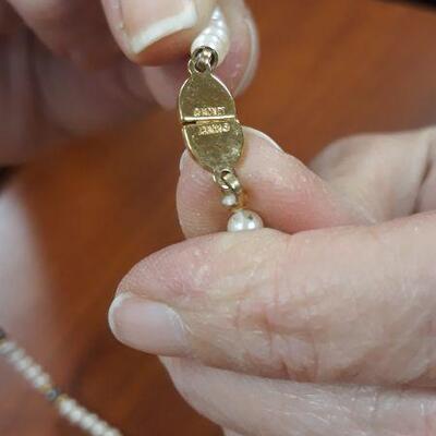 1 Monet & 3 Fresh water Pearl Necklaces