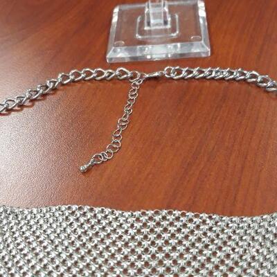 Bib necklace & earrings