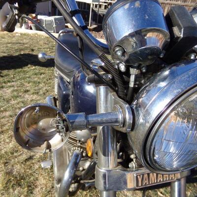 LOT 1  78' YAMAHA 650 SPECIAL MOTORCYCLE