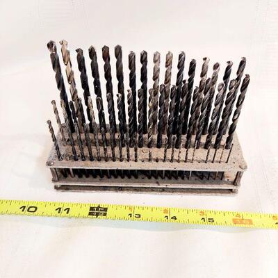 SET OF NUMBER DRILL BITS 
