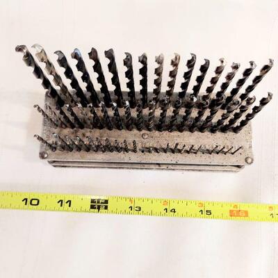 SET OF NUMBER DRILL BITS 