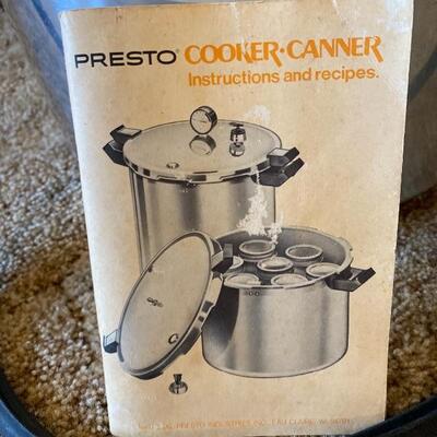 Presto Deluxe 22 Quart Pressure Cooker