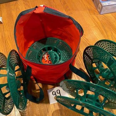 Christmas Light Reel organizer