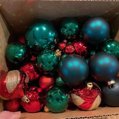 Red and Green Ornaments