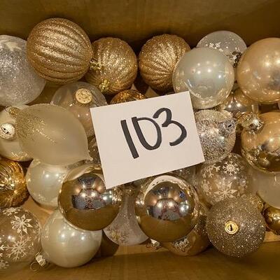 Lot of Christmas Ornaments