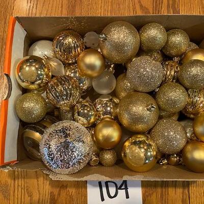 Lot of Christmas Ornaments