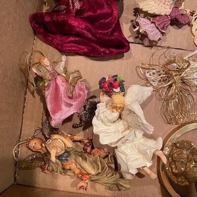 Lot of Angel Ornaments