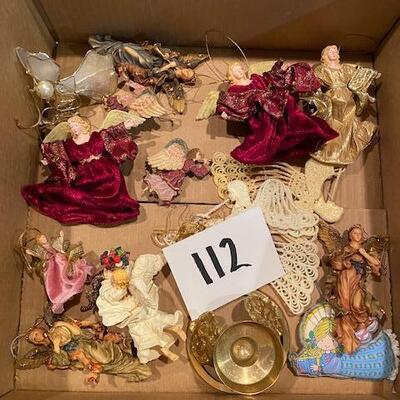 Lot of Angel Ornaments