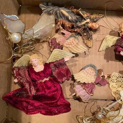 Lot of Angel Ornaments
