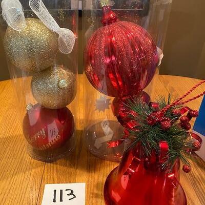 Lot of Large ornaments