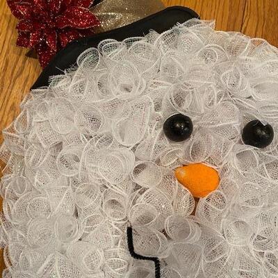 Snowman Wreath