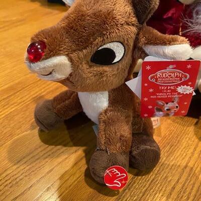 Lot of Christmas Plush