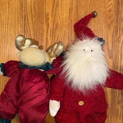 Lot of Christmas Plush