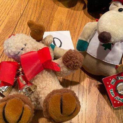 Lot of Christmas Plush