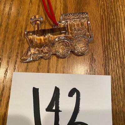 Waterford Crystal Train Ornament