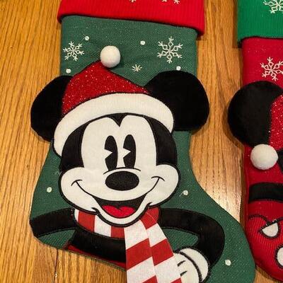 Mickey Mouse and Minnie Stockings