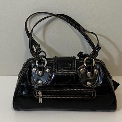 MC Genuine Leather Black Purse - New With Tags 