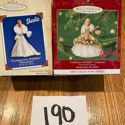 Hallmark Barbie Keepsake ornament 