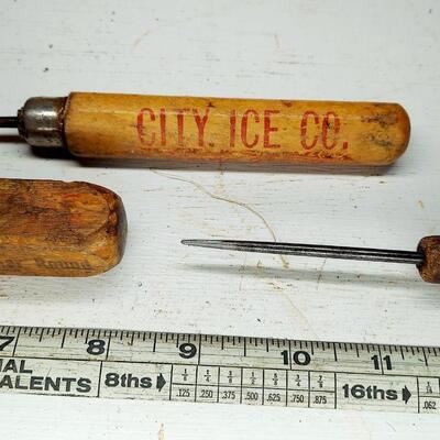 COLLECTABLE ANTIQUE ICE PICKs