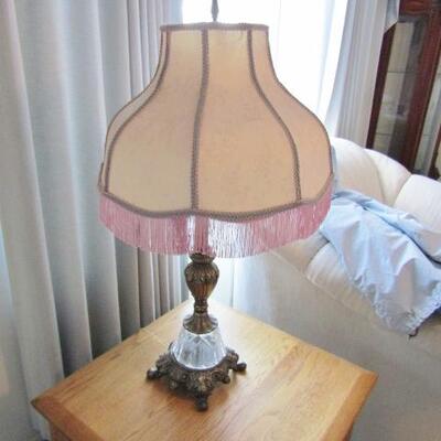 LOT 11   TWO MATCHING TABLE LAMPS