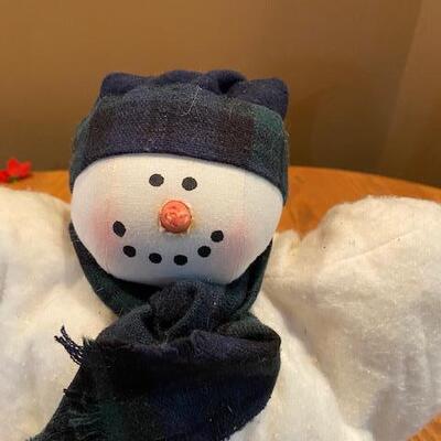 Snowman figurine