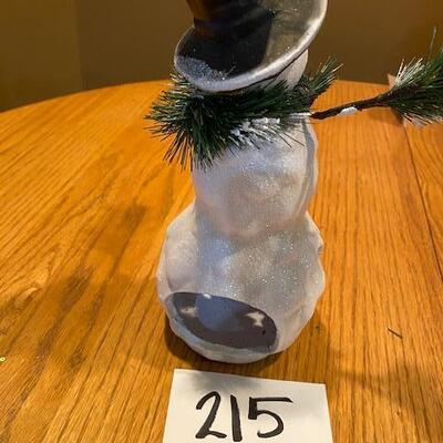 Snowman Candle Holder 