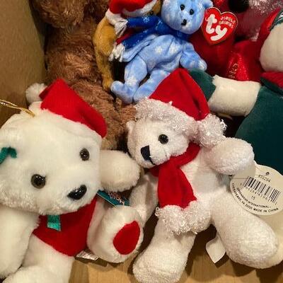 Lot of Christmas Plush