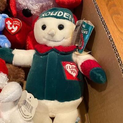 Lot of Christmas Plush