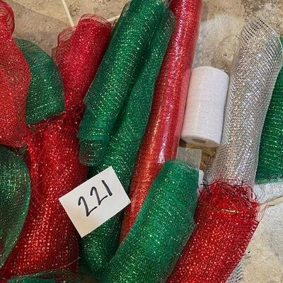 Lot of Mesh Ribbon