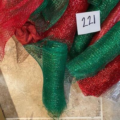 Lot of Mesh Ribbon