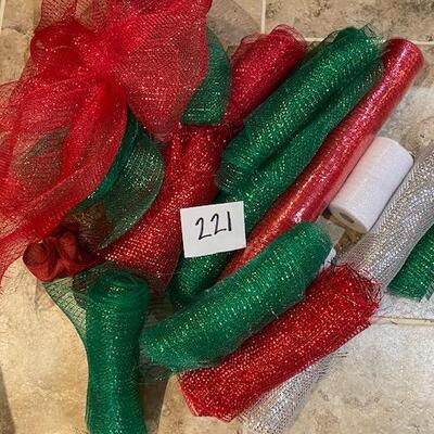 Lot of Mesh Ribbon
