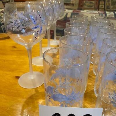 Pfaltzgraff Winter Frost Glasses