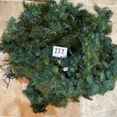 garland with lights