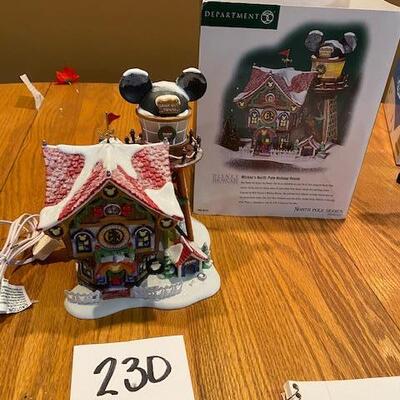 Department 56 Mickey Mouse Village