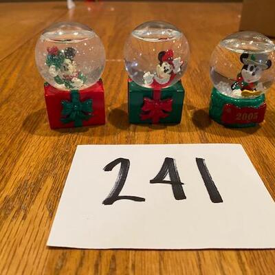 Mini Disney Snow Globes
